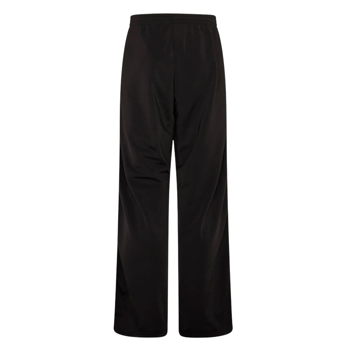 Wide Leg Trackpant - Black/Burgundy/Black