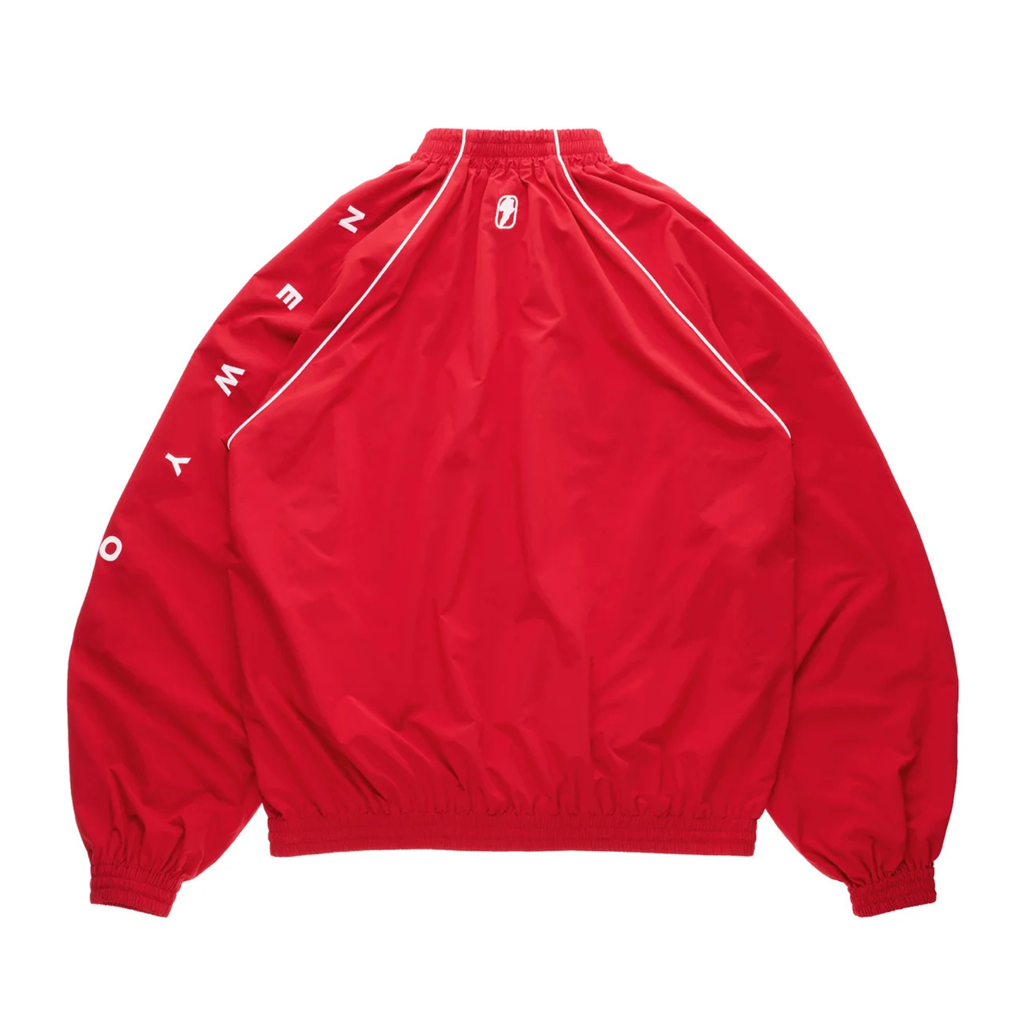 Upside Down Windbreaker Jacket - Red