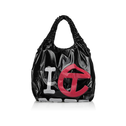 Medium New York Plastic Bag - Black