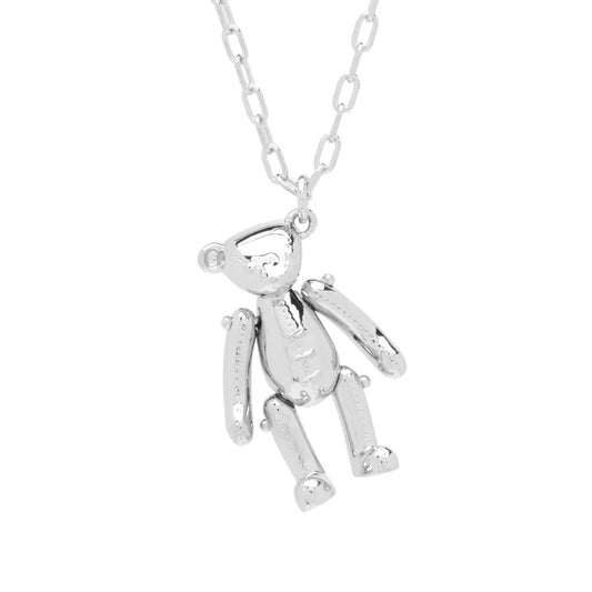 Teddy Bear Charm Necklace