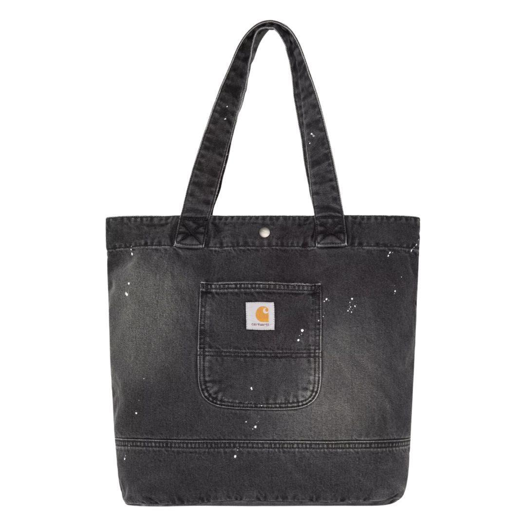 Denim Tote - Black