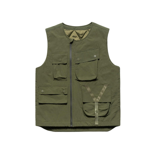 Vegetable Dyed Tech Cargo Vest