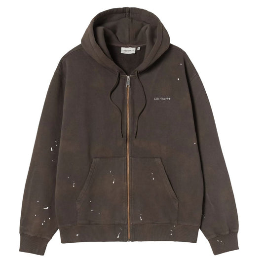 Hooded Painter Jacket - Tobacco