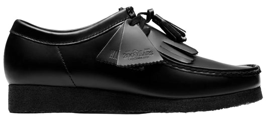 Wallabee HiShine Leather - Black