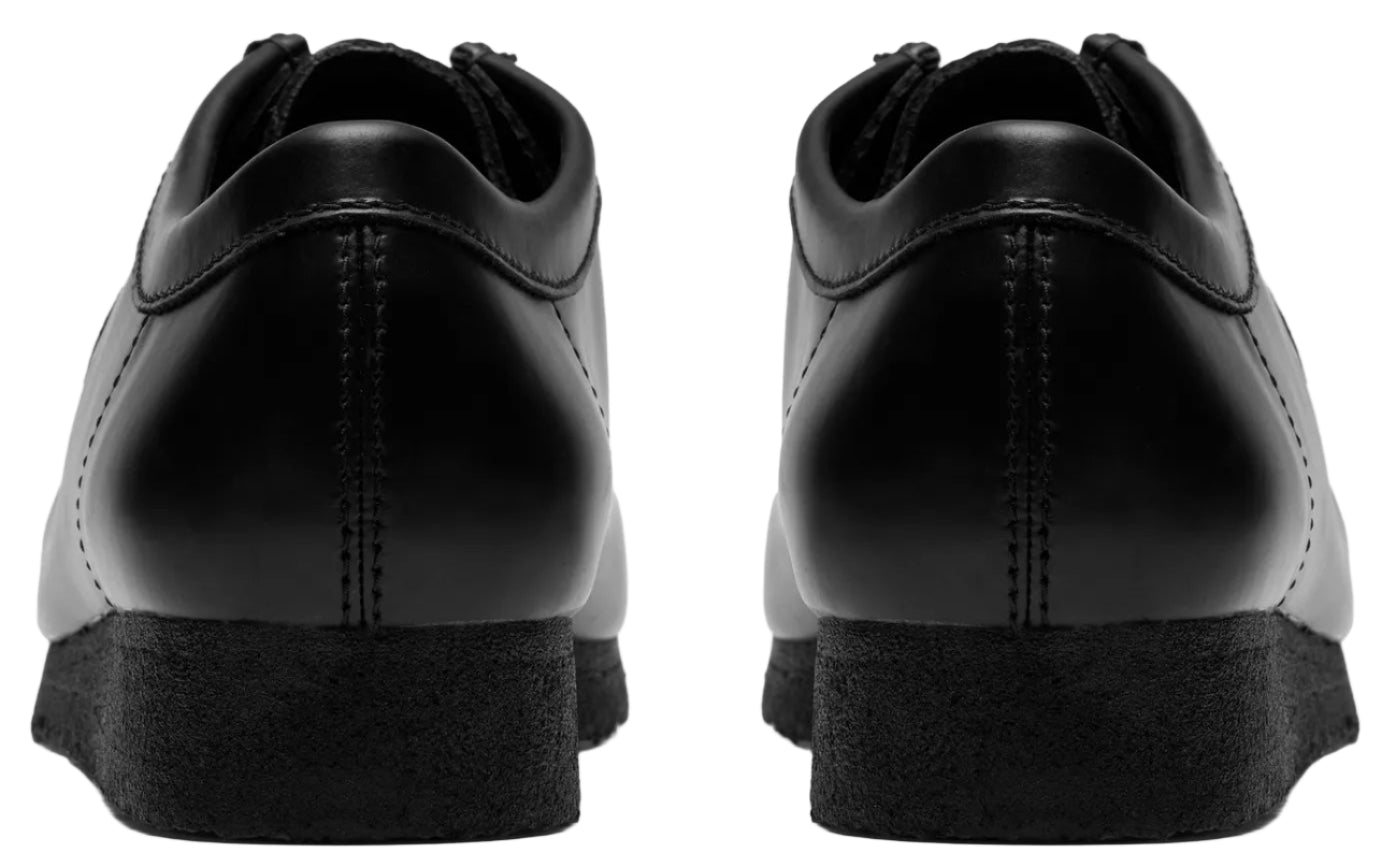 Wallabee HiShine Leather - Black