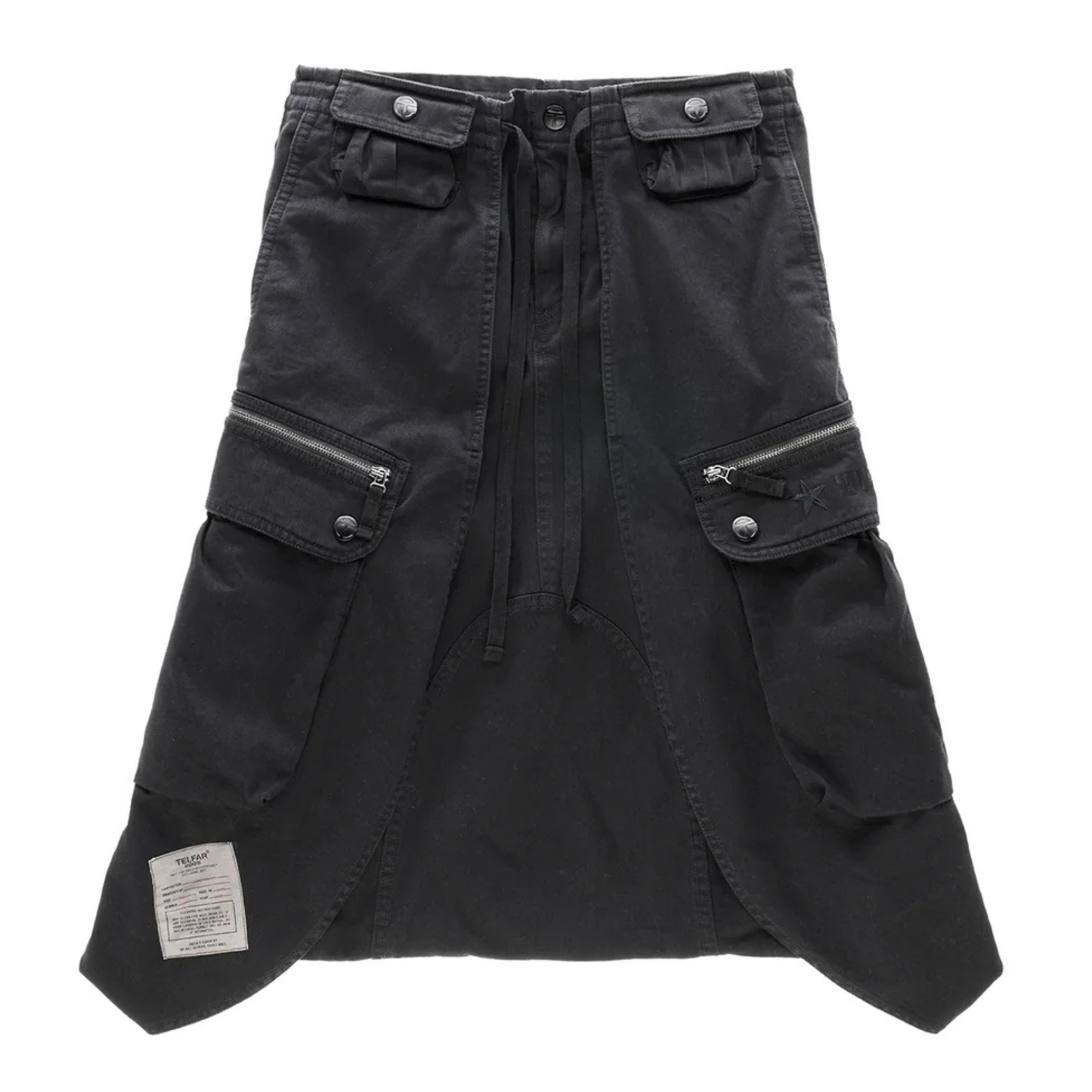 Wrap Cargo Short - Black