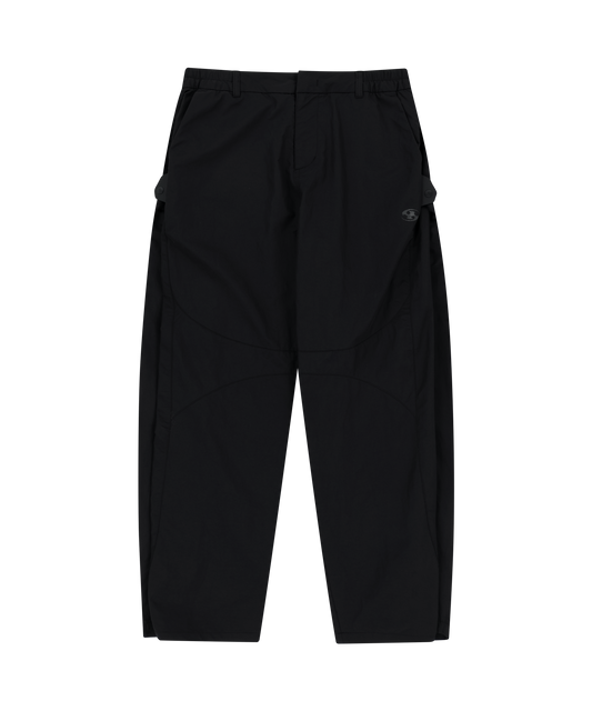 Side Snap Pants - Black
