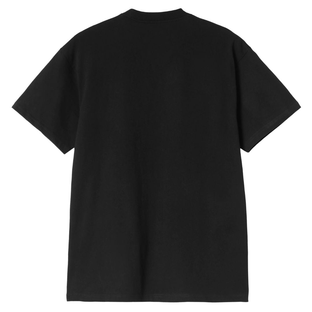 Short Sleeve Road Side Snack T-Shirt - Black