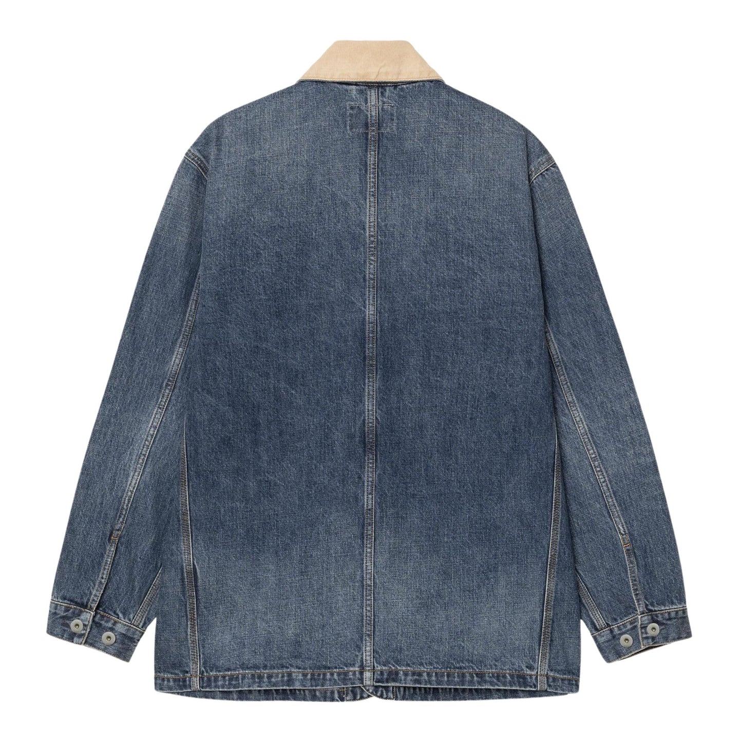 Warren Chore Coat - Blue/Dusty Hamilton Brown