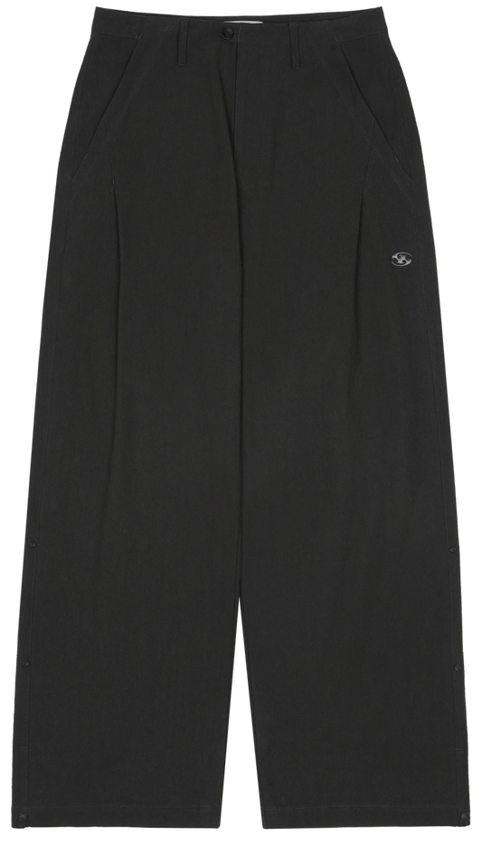 Weave Taped Pants - Grey