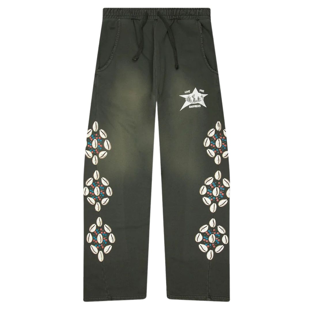 Cowrie Shell Sweatpant - Vintage Green