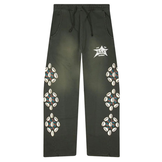 Cowrie Shell Sweatpant - Vintage Green