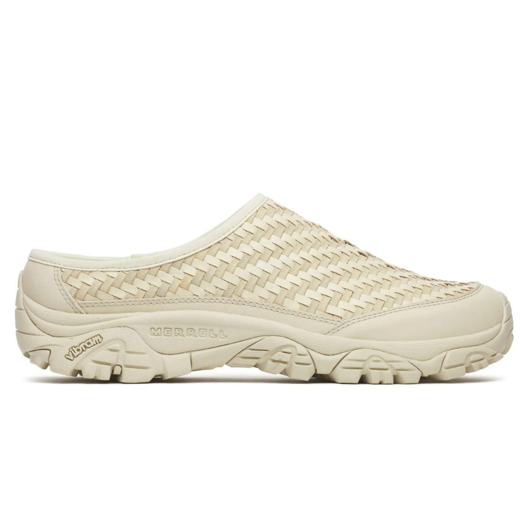 Moab 2 Slide Leather Woven SE - Stucco