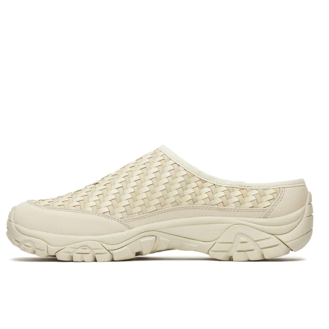 Moab 2 Slide Leather Woven SE - Stucco