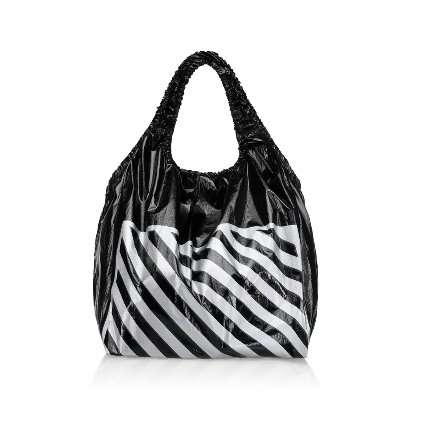 Medium Liquor Store Plastic Bag - Black