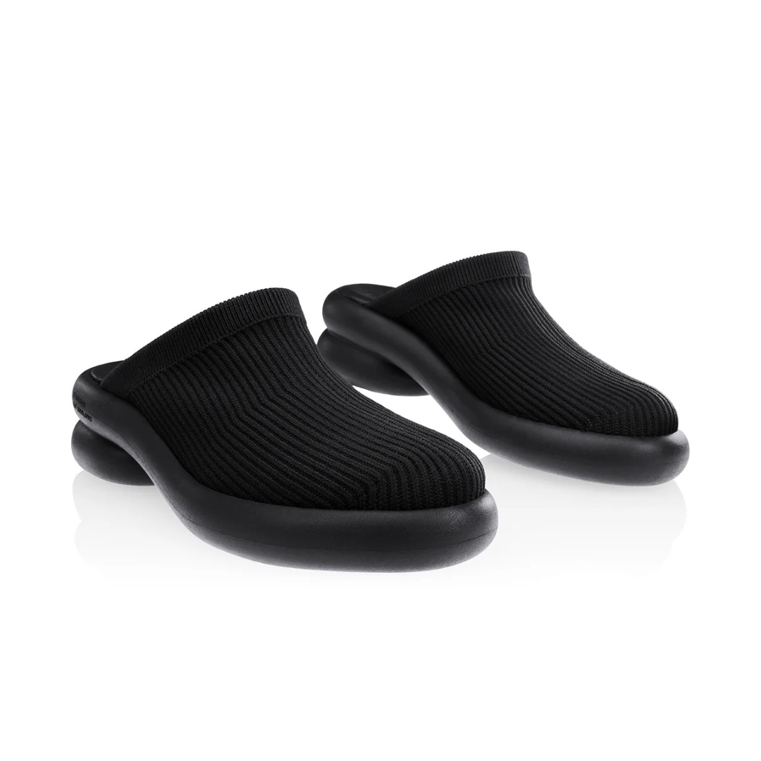 Knit Modular Mule - Black
