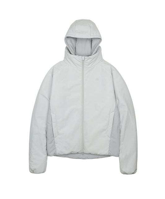 Reversible Puffer Jacket - Light Grey