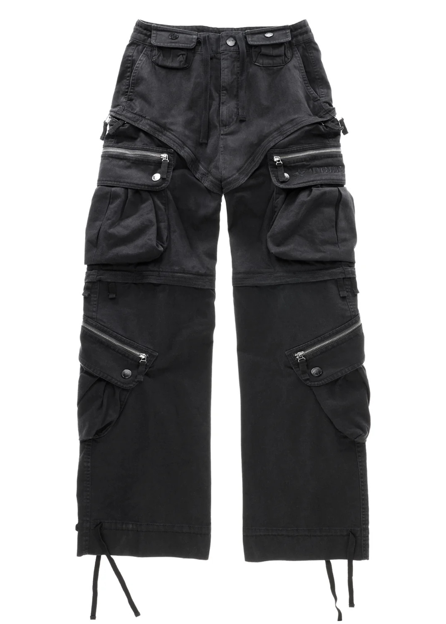 Convertible Cargo Pant - Black