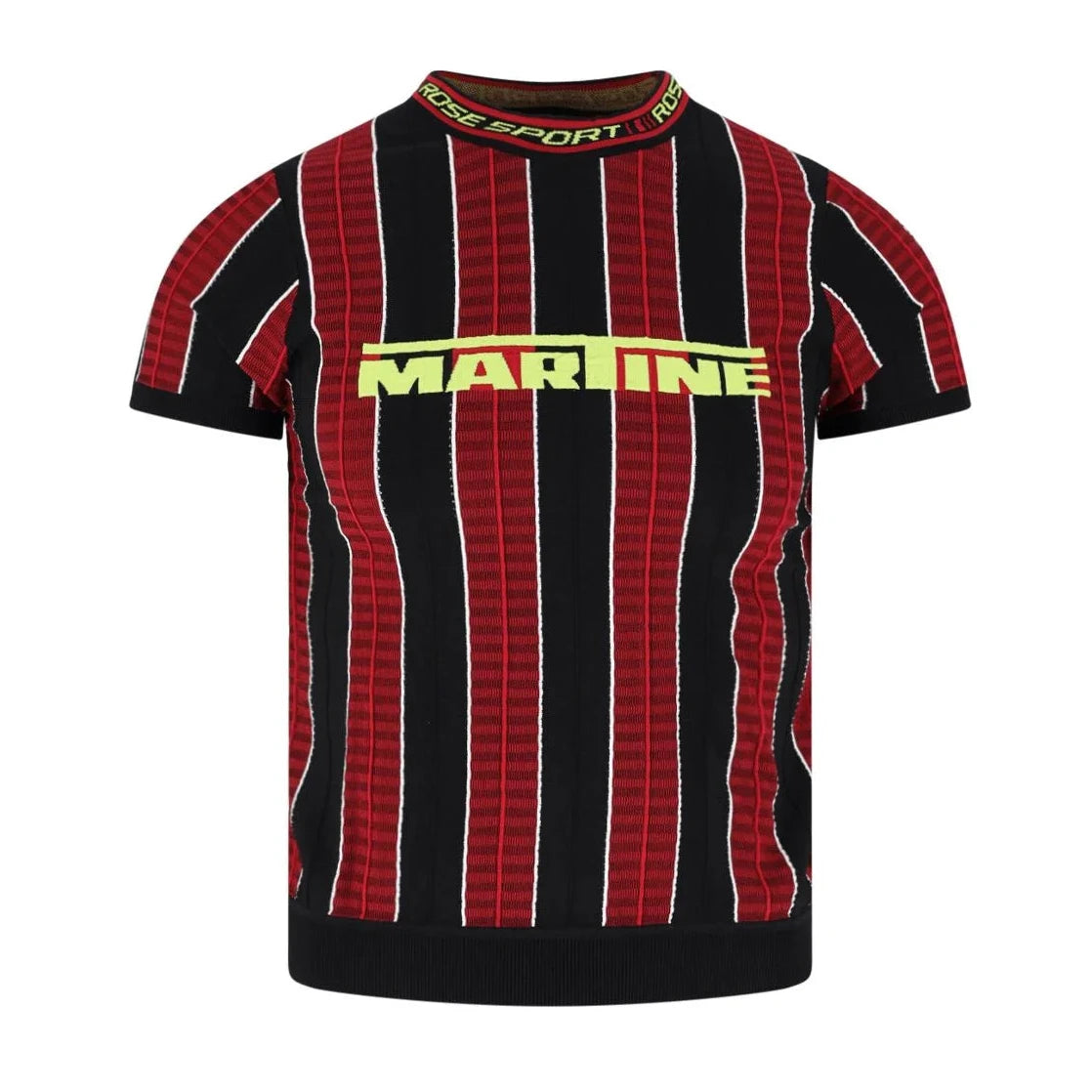 Logo Tight T-Shirt - Red/Black