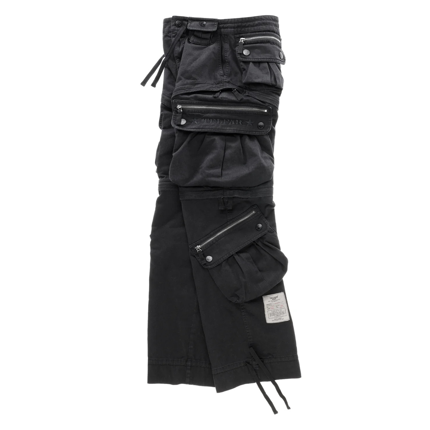Convertible Cargo Pant - Black