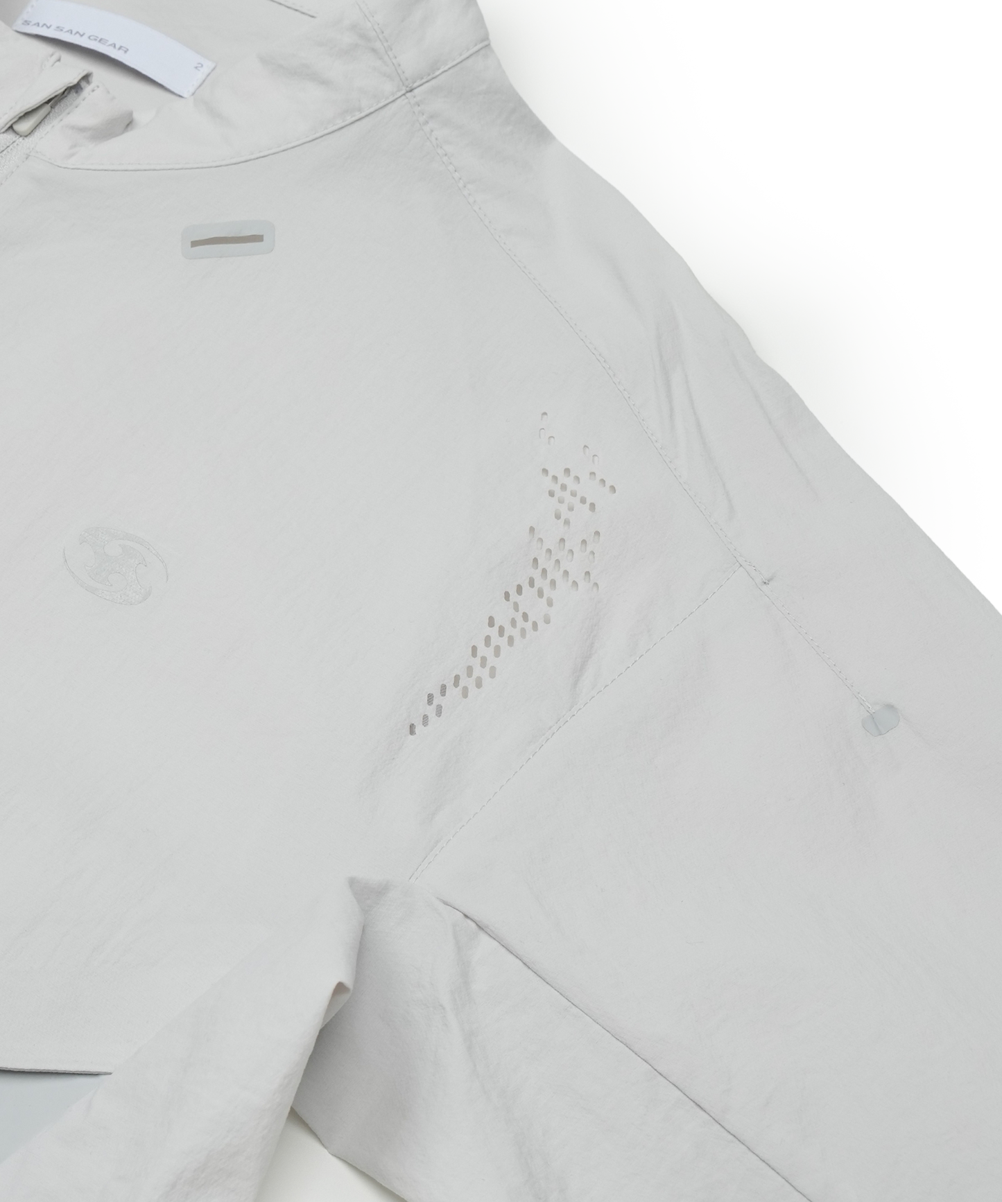 Laser Weld Jacket - Light Grey