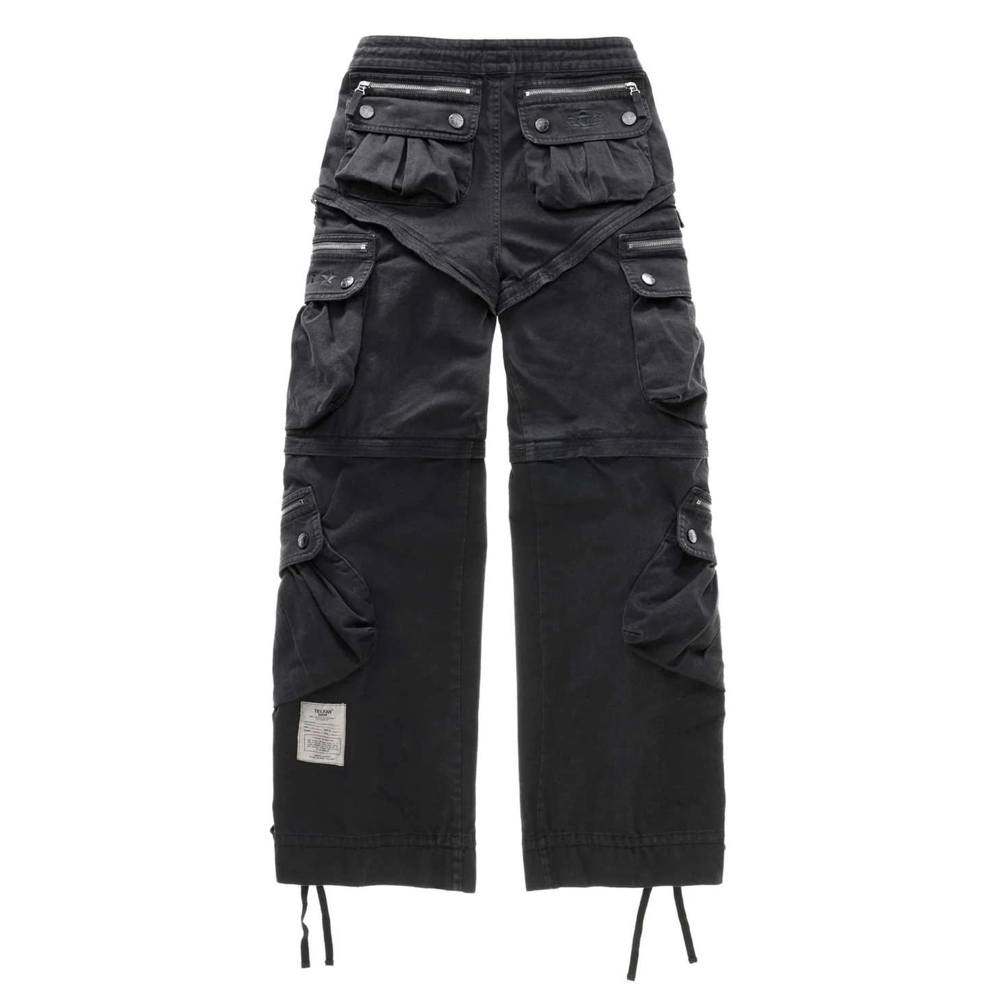 Convertible Cargo Pant - Black