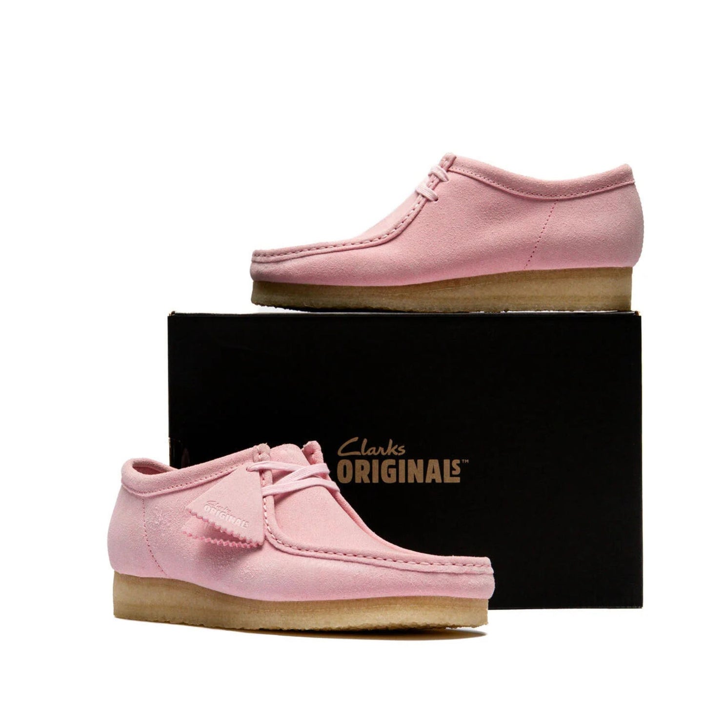 Wallabee - Light Pink Suede