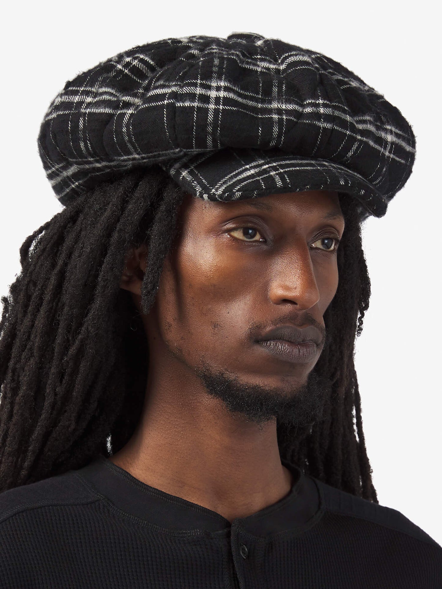 Baker Boy Hat - Black