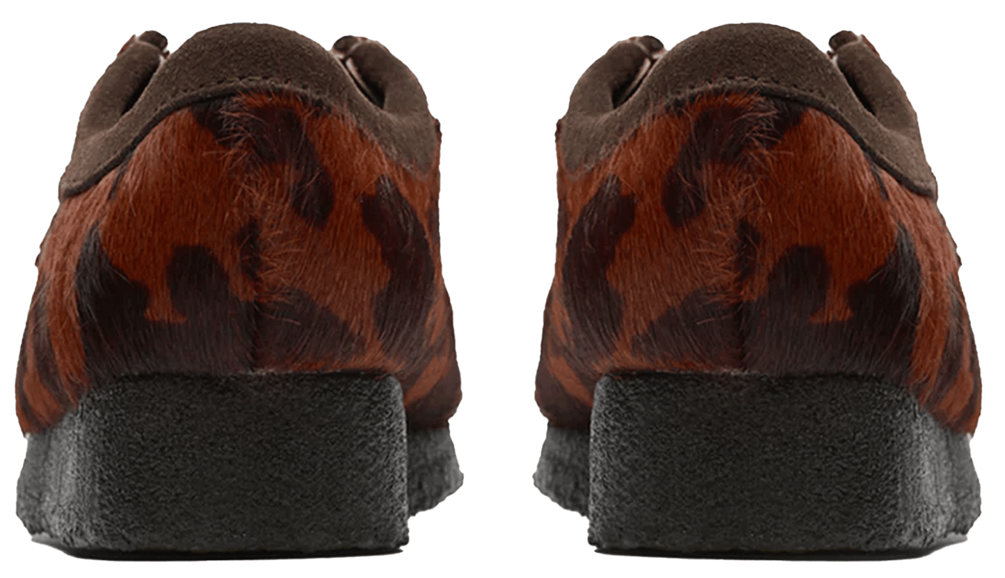 Wallabee - Brown Cow Print