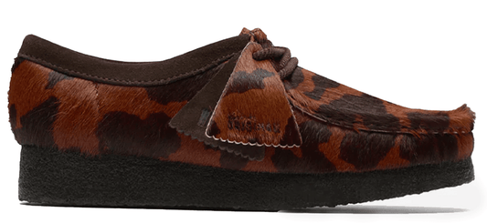 Wallabee - Brown Cow Print