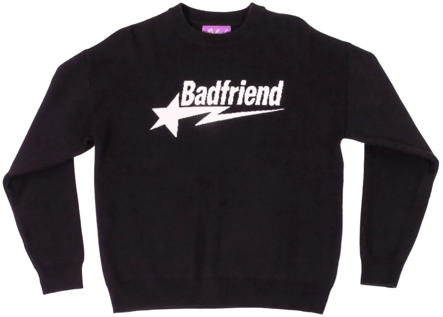 Star Logo Jacquard Knit Sweater
