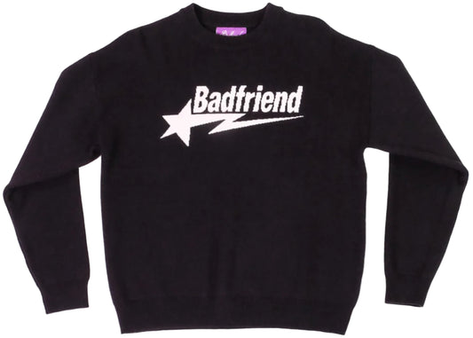 Star Logo Jacquard Knit Sweater