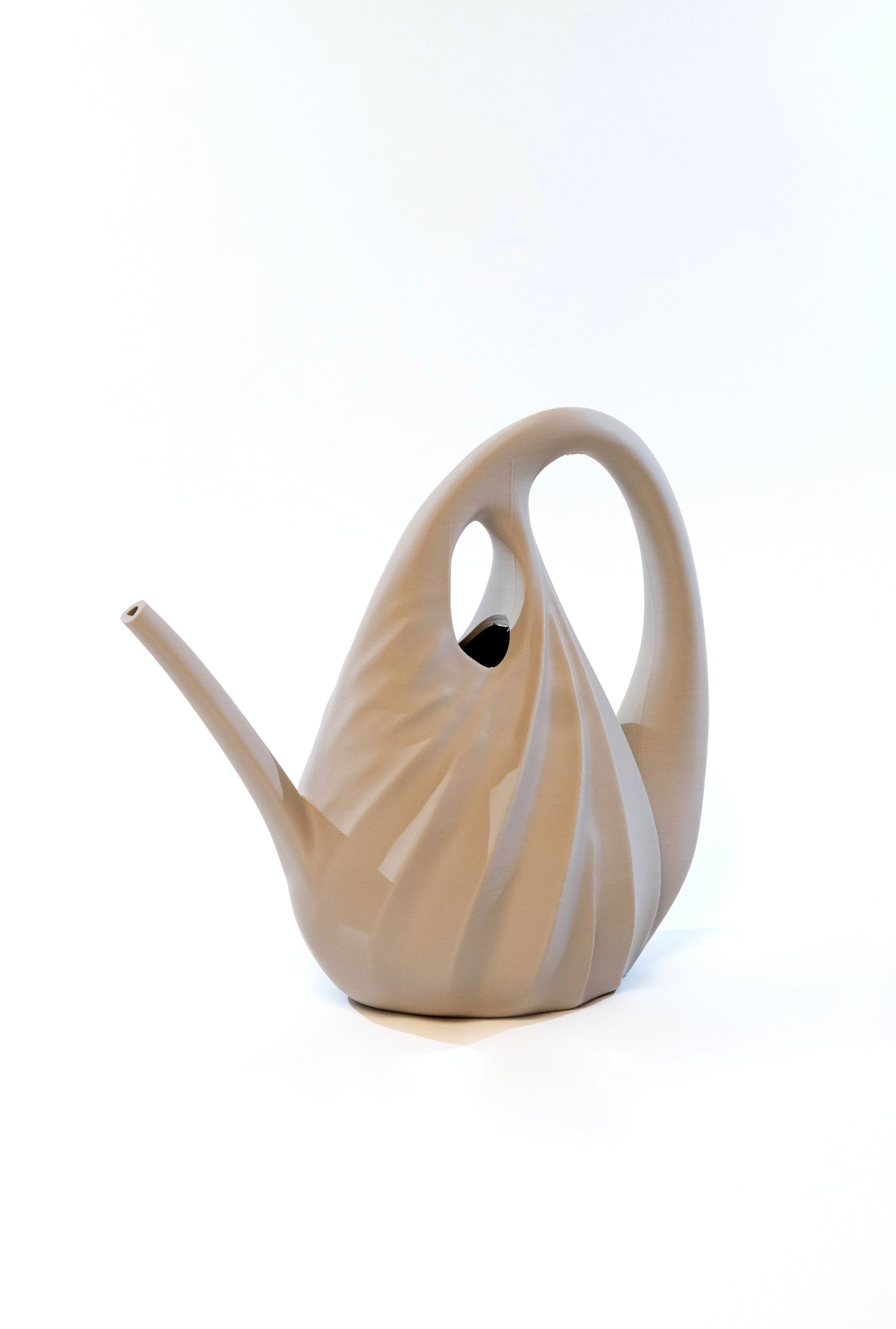 SWIRL Watering Can - Off White - Large
