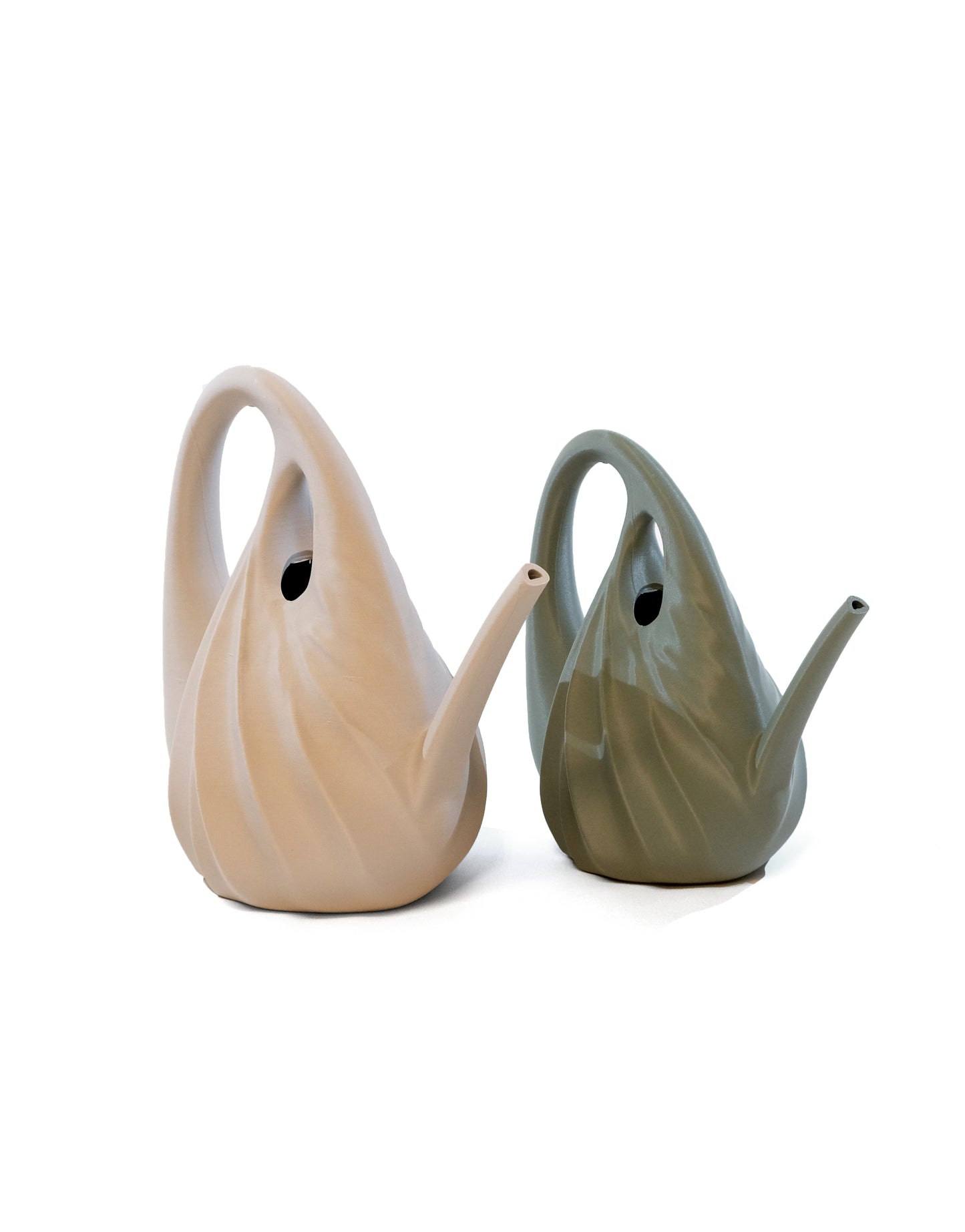 SWIRL Watering Can - Off White - Large