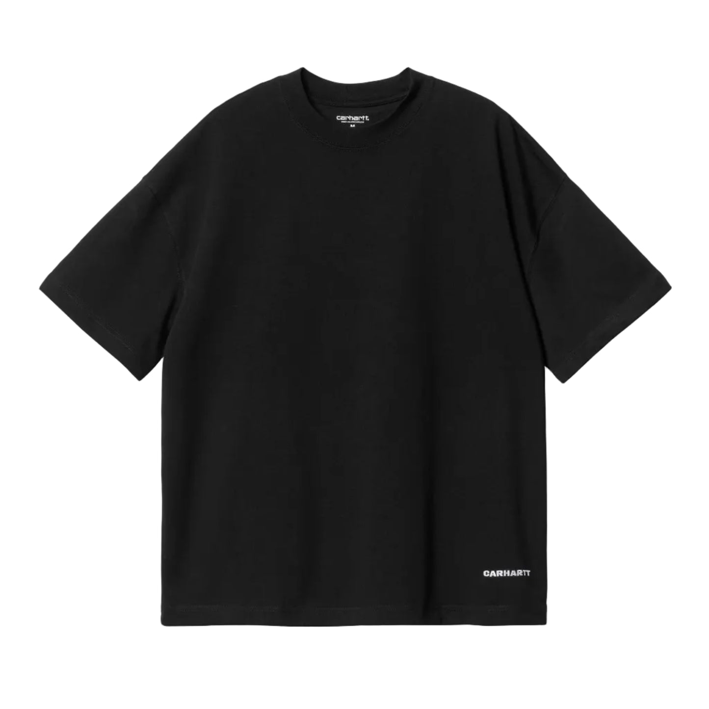 S/S Link Script T-Shirt - Black/White