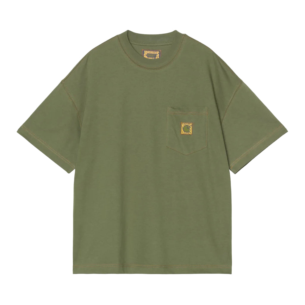 Nicholas Daley Logo T-Shirt - ND Cypress - CONSIGNMENT