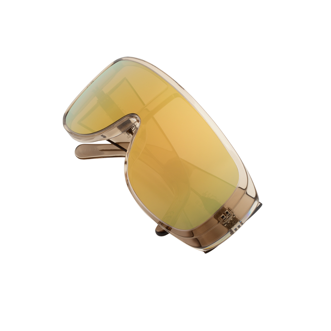 Shield Sunglasses Mask Ivory