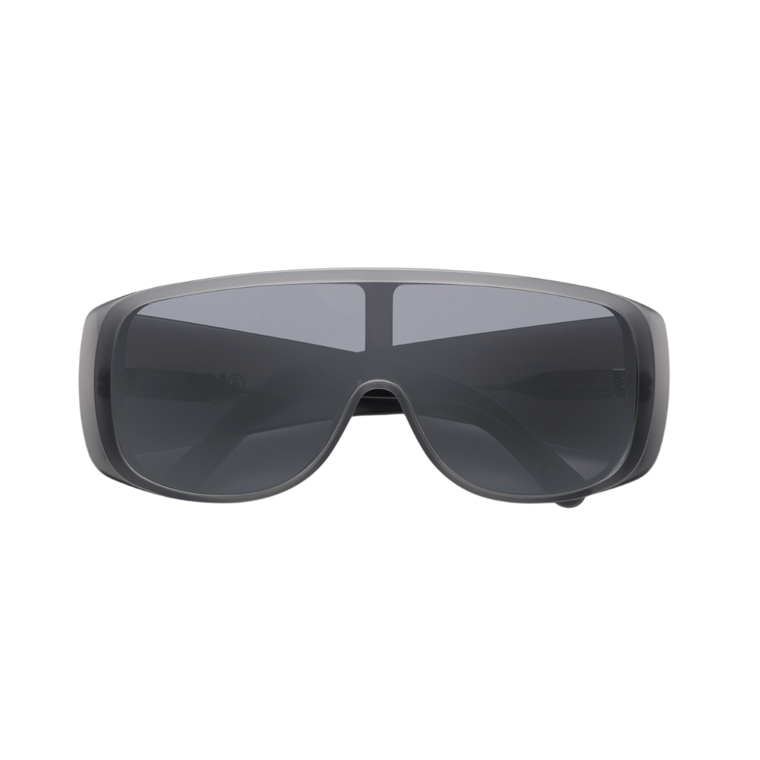 Shield Sunglasses Mask Grey