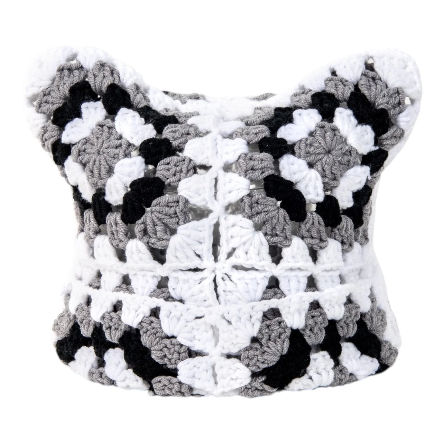 Crochet Cat Hat - Avalanche