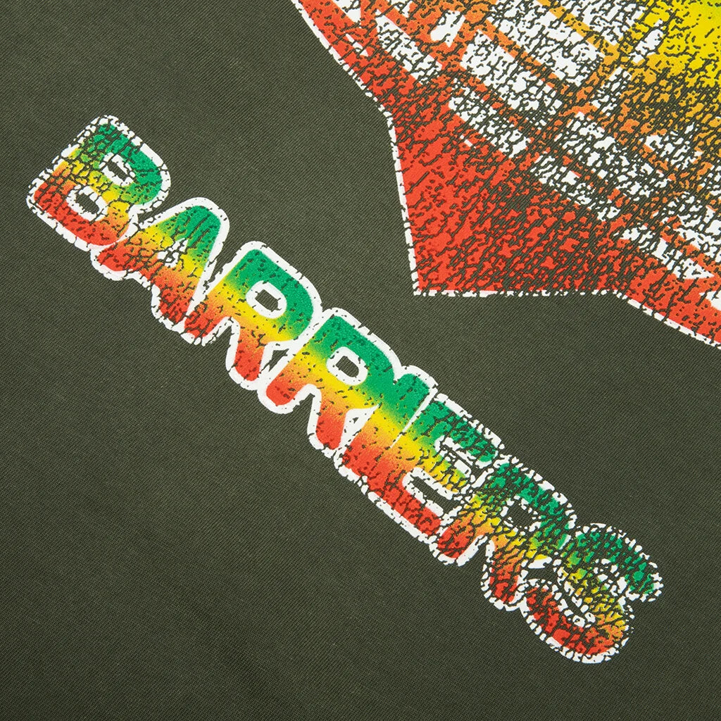 Irie Ringer Tee - Vintage Green