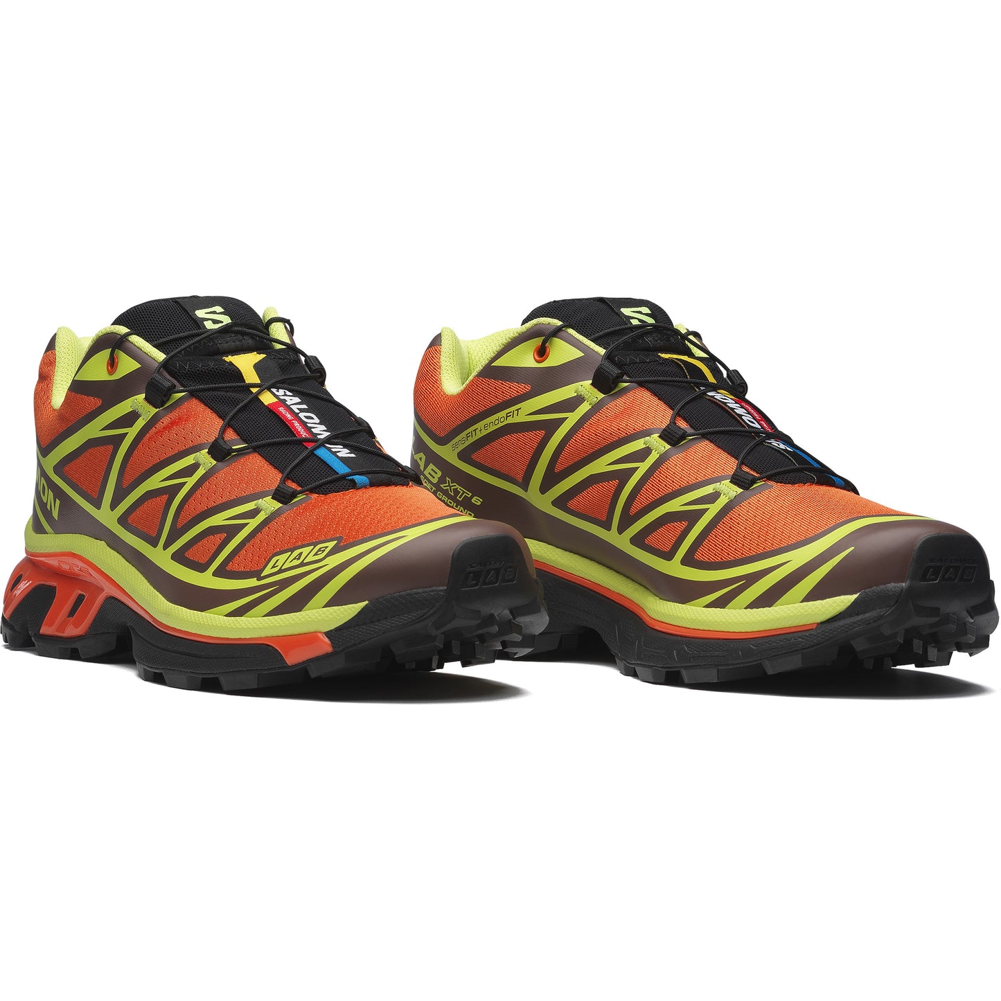 XT-6 Red Orange/Sharp Green/Black