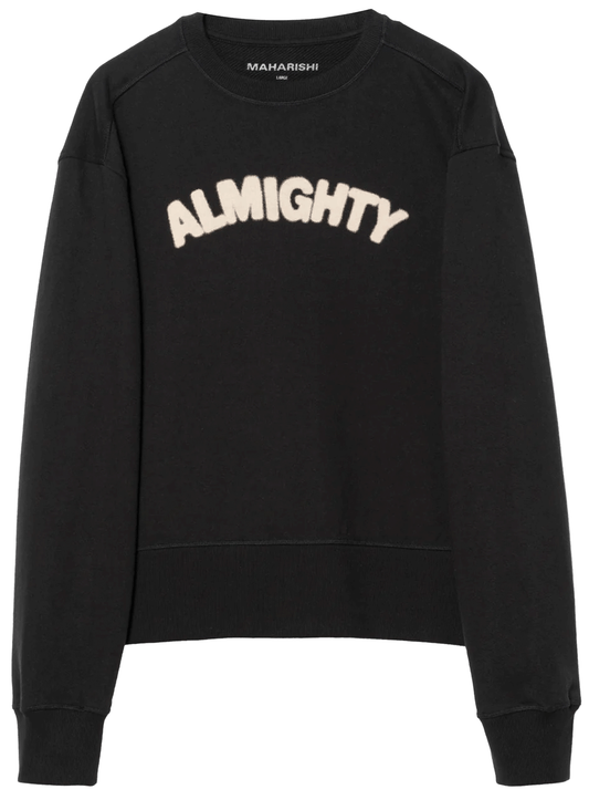 7124 Almighty Vintage Crew Sweat - Black