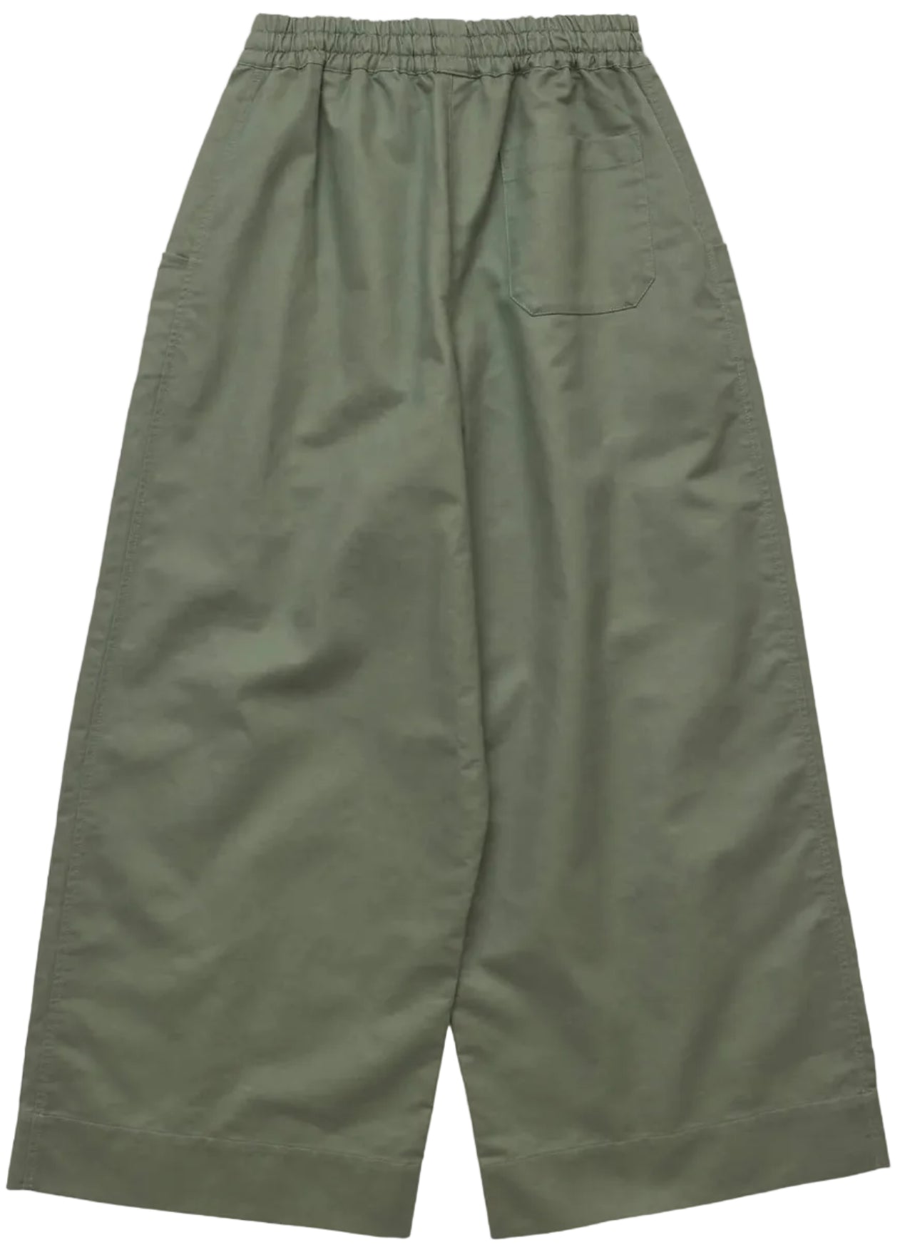 Wide Leg Trouser - Olive