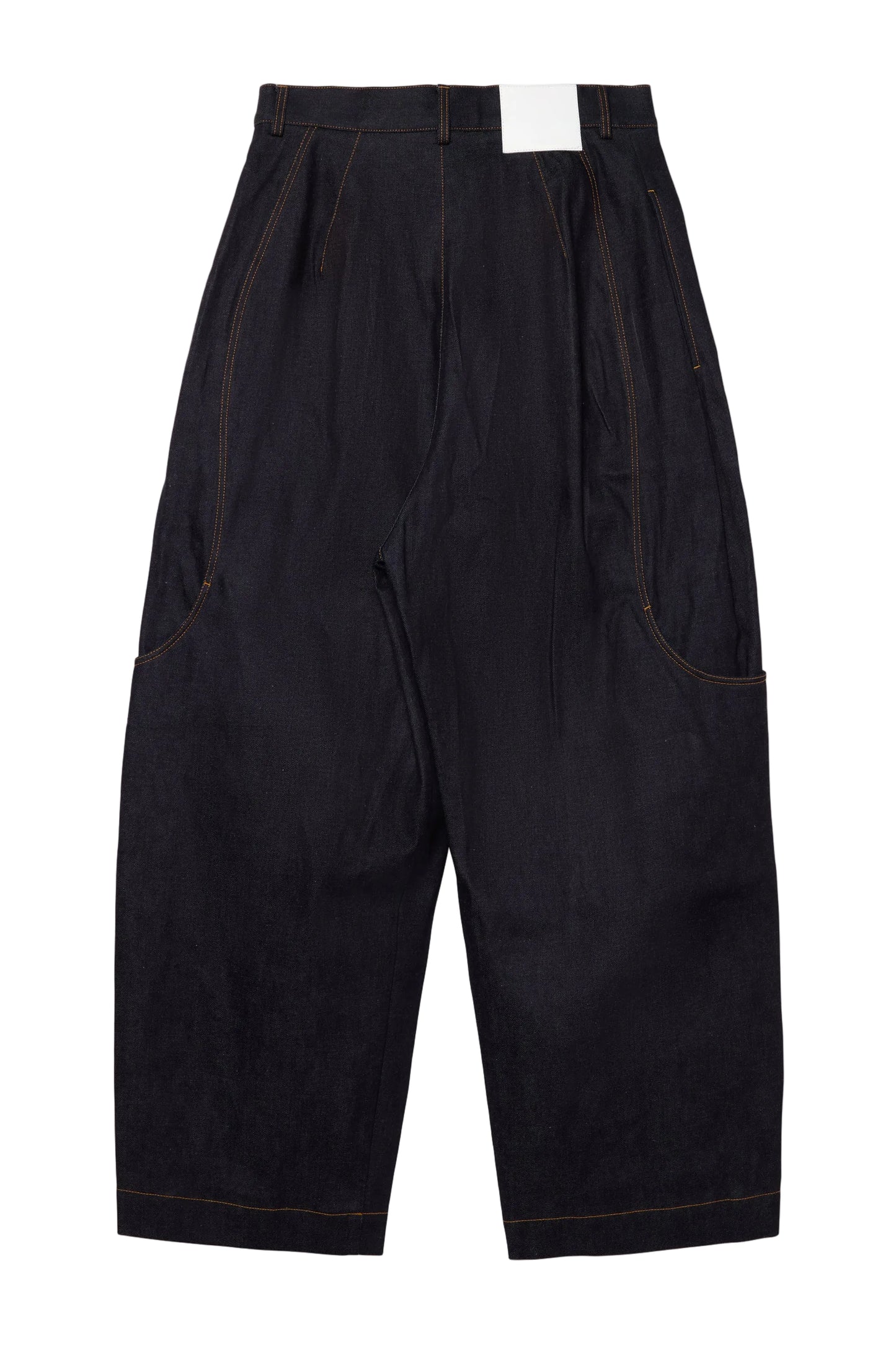 Malay Trouser - Raw Indigo