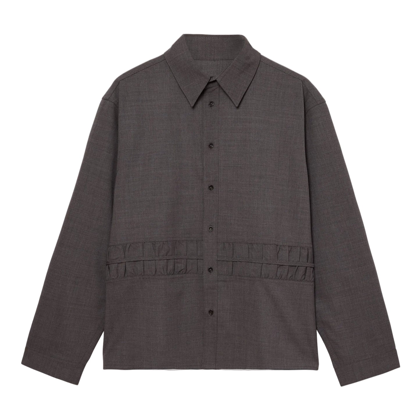 Fossil Shirt Long Sleeve - Light Grey