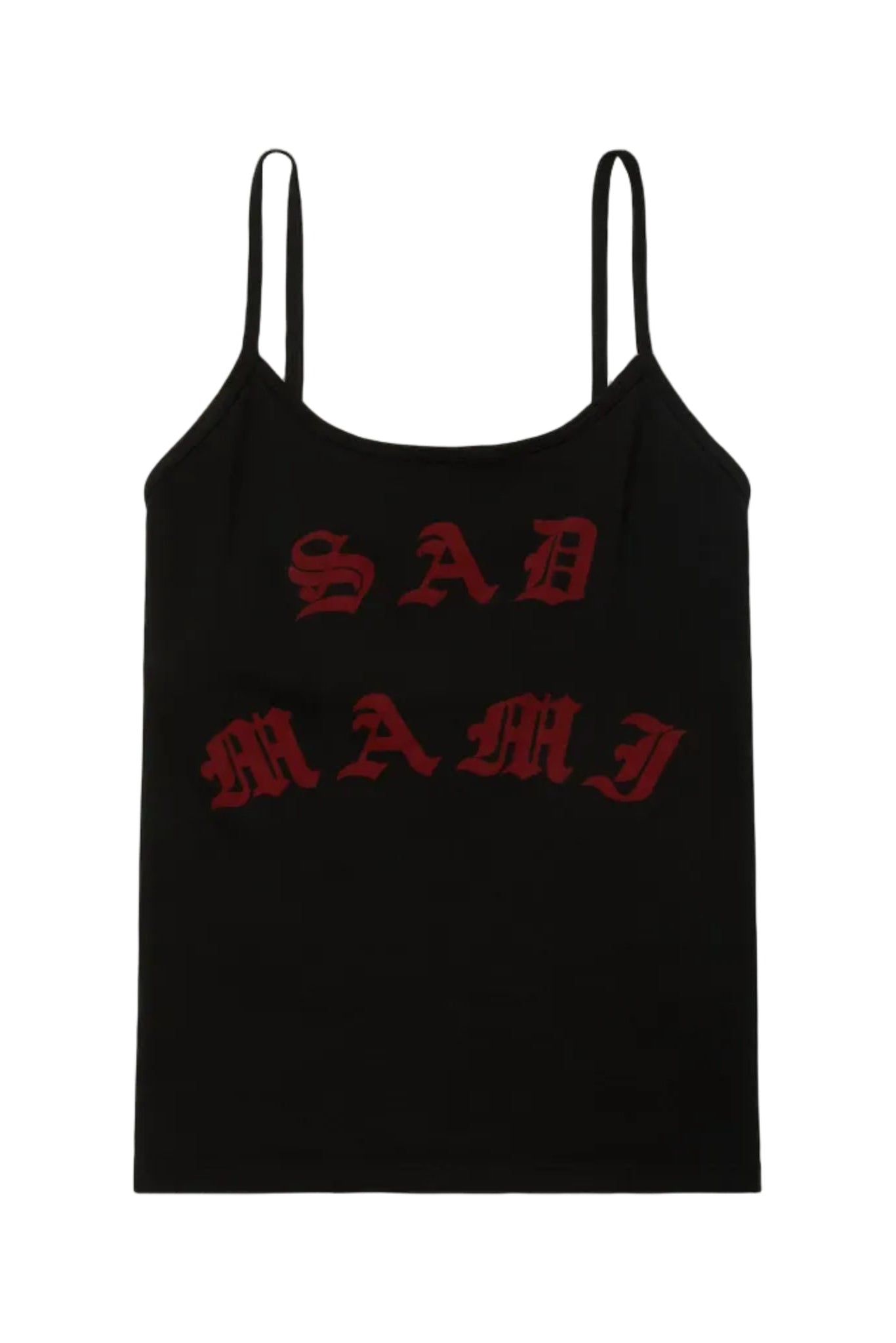 Sad Mami Cholita Tank - Black