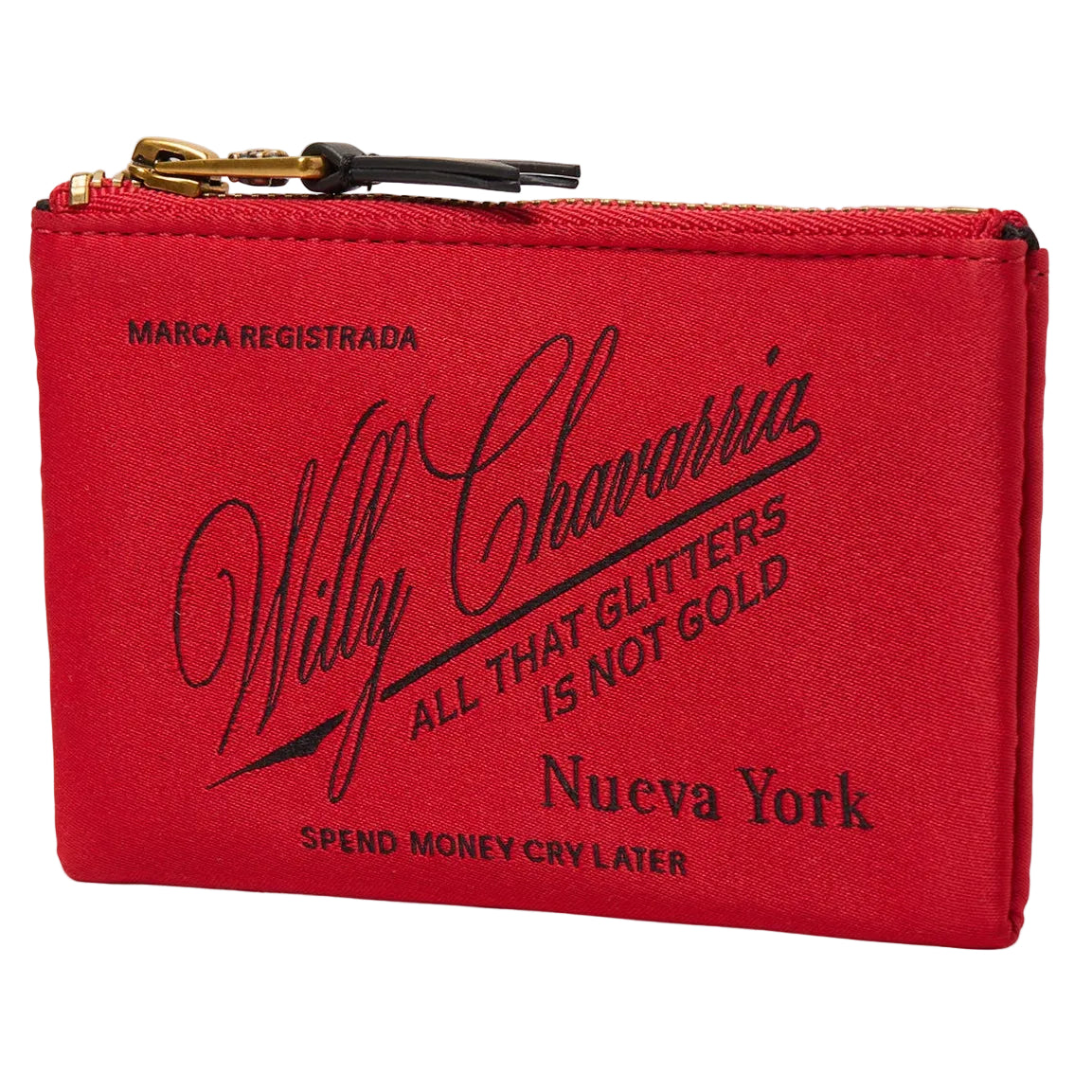 Label Wallet - Red Hot