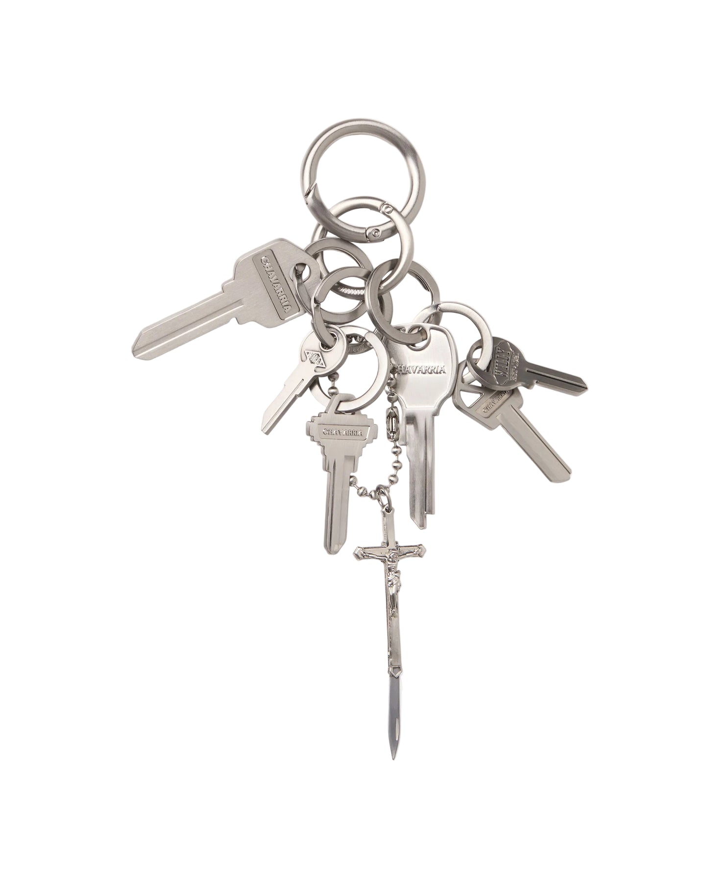 Staff Key Fobs - Shiny Nickel