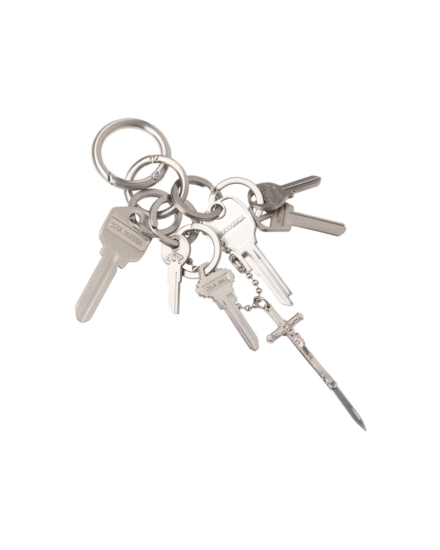 Staff Key Fobs - Shiny Nickel