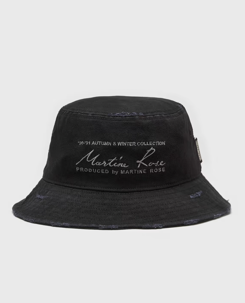 Signature Bucket Hat - Black/Washed Black